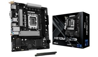 Asrock H810M-X WIFI (Intel H810) [S1851, 2xDDR5 do 6400MHz, (HDMI 2.1, DP 1.4, VGA) (1xM.2, 1xPCIe 4.0 x16, 1xPCIe 4.0 x1, WiFi 5, BT 5.0, micro ATX]