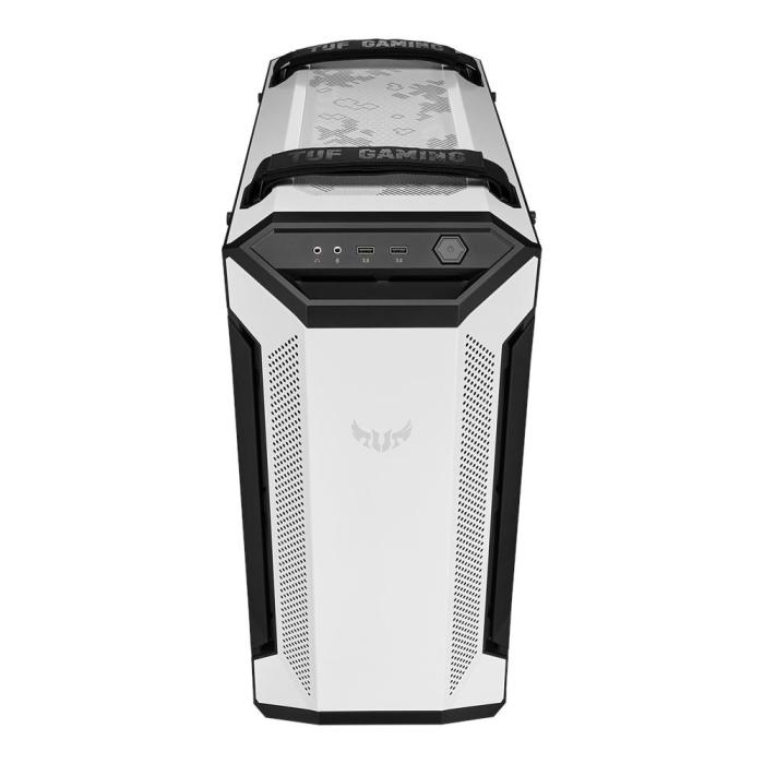 Asus TUF GAMING GT501 White (szkło hartowane) (2x USB 3.1) (7x2.5, 4x3.5)