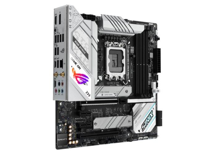 Asus ROG STRIX B760-G GAMING WIFI D4 (Intel B760) [S1700, 4xDDR4 do 5333MHz, (HDMI 2.1, DP 1.4) (2xM.2, 1xPCIe 5.0 x16, 1xPCIe 4.0 x4, 2xPCIe 4.0 x1), WiFi 6E, micro ATX]