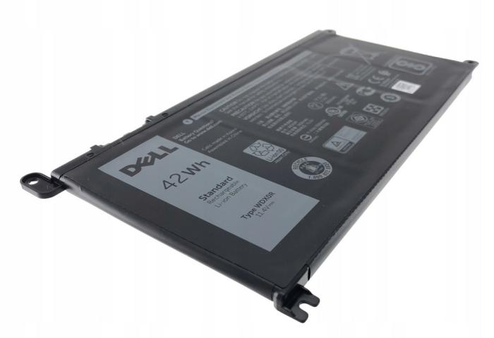 Oryginalna bateria Dell Inspiron 13 5378, 15 5568, 15 5578, 13 7378, 15 5567, 15 5565,  Vostro 5468, 5568, Latitude 3189, 3379 11.4V, 3500mAh, 42Wh [WDX0R WDXOR]