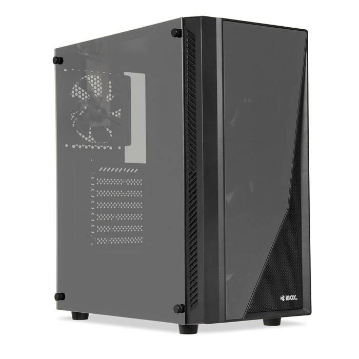 I-BOX Wizard 3 Gaming RGB (szkło hartowane) (1xUSB 3.0, 2xUSB 2.0) (2x2.5, 1x3.5/2.5)