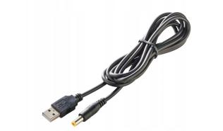 Wtyk USB z kablem do notebooków Acer, Asus, Lenovo, HP, Toshiba, Samsung itp. wtyczka 3.5x1.35mm (1.5m) [ZN0420]