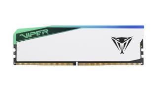 DDR5 16GB 6000 MHz Patriot Viper Elite 5 RGB White CL42 AMD EXPO, XMP 3.0 42-42-42-82 1.35V [PVER516G60C42W]