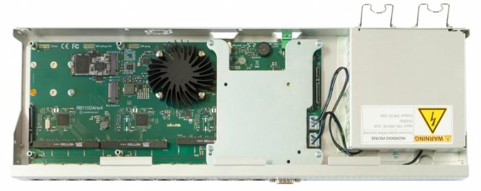 MikroTik Dude Edition Router 13x RJ45 1000Mb/s 1x microSD 2x SATA 2x M.2 60GB drive included [RB1100DX4]
