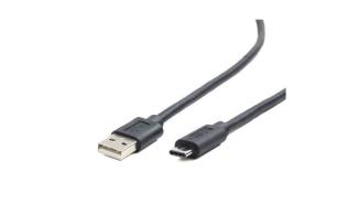 Gembird kabel USB-C Type-C (M) / USB 2.0 (M) (1.0 m) czarny [CCP-USB2-AMCM-1M]