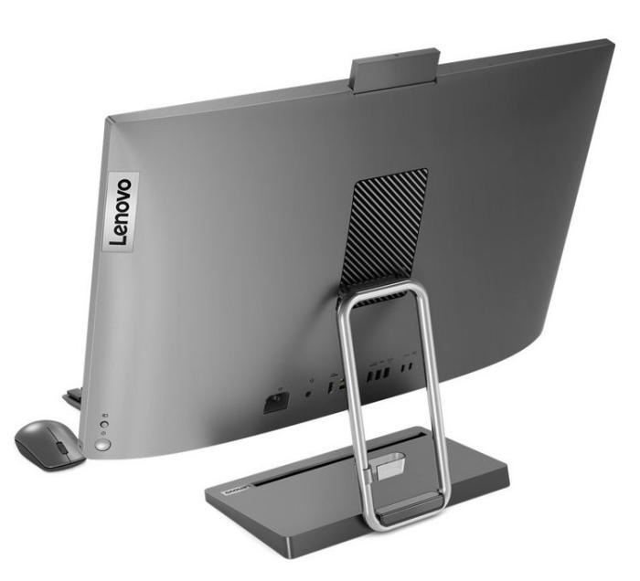 Komputer All-in-One LENOVO IdeaCentre 5-27IAH [F0GQ0095PB] 14-Core i7-13700H/27 2560x1440 matowa/16GB DDR5/1TB SSD/Iris Xe+Intel Arc A370M 4GB/Win11Home (szary)