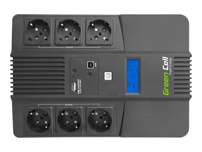 Green Cell UPS07 800VA (480W)