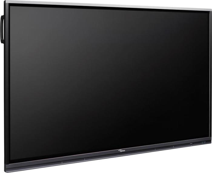 86’’ Optoma 5862RK (monitor interaktywny) (3840x2160, 420, 6ms, 60Hz) (VGA, 3xHDMI 2.0, 2xRJ45, USB-C, 4xUSB 3.0, USB 2.0) głośniki, czarny