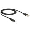 Delock Kabel USB 2.0 Type-C / USB 2.0 typ-A (1m) [83600]