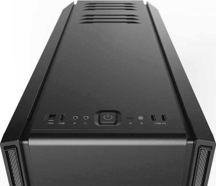 be quiet! Silent Base 601 Window Black ATX Midi (szkło hartowane) (2xUSB 3.0, 1xUSB2.0) (14(całkowity)/8(wolna)x2.5, 7(całkowity)/4(wolna)x3.5) [BGW26]