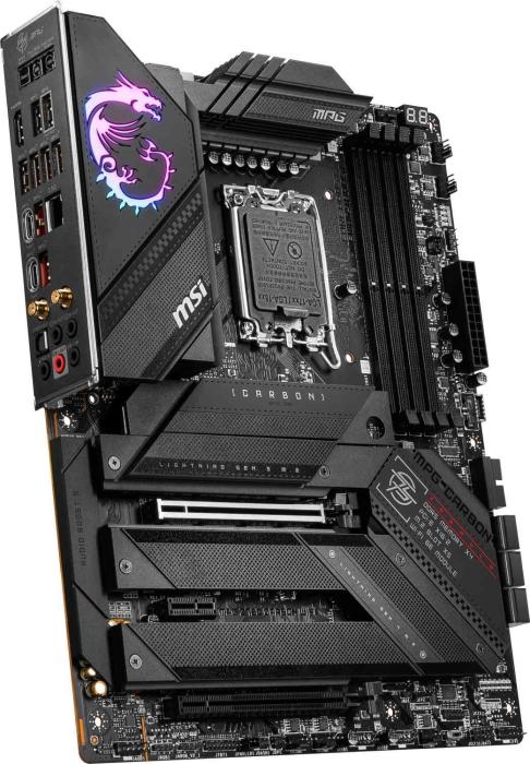 MSI MPG Z790 CARBON WIFI (Intel Z790) [S1700, 4xDDR5 do 7600MHz, (HDMI 2.1) (5xM.2, 1xPCIe 5.0 x16, 1xPCIe 4.0 x4, 1xPCIe 3.0 x1), WiFi 6E, ATX]