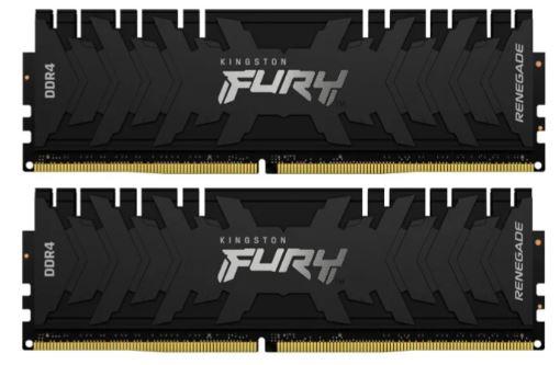 DDR4 64GB (2x32GB) 3600 MHz Kingston FURY Renegade Black CL18 18-22-22 1.35V [KF436C18RB2K2/64]