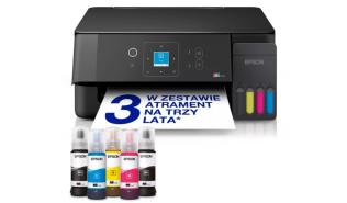 Epson EcoTank L3361 A4 czarny (drukarka, kopiarka, skaner) (tusz 103) (USB 2.0, WiFi)