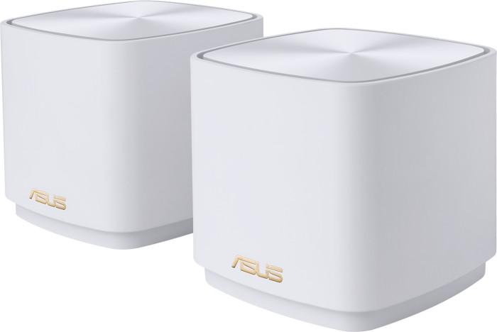 Asus ZenWiFi AX Mini XD4 Wi-Fi 6 AX1800 2-pack System Mesh (biały) [ZenWiFi AX Mini XD4 2PK White]