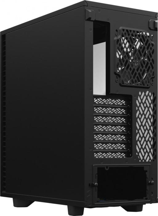 Fractal Design Define 7 Compact Black DARK TG (szkło hartowane) (1x USB-C 3.1, 2x USB 2.0, 2x USB 3.0) (2x3.5) [FD-C-DEF7C-02]