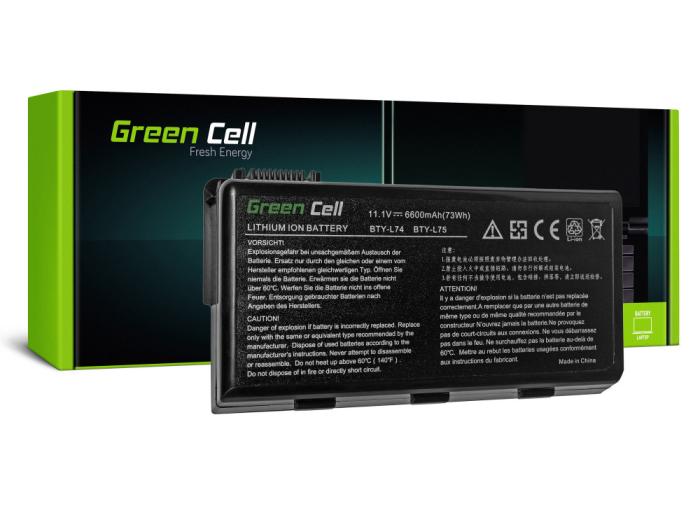 Green Cell Bateria do MSI A6000 CR500 CR600 CR700 CX500 CX600, 11,1V 6600mAh [MS02]