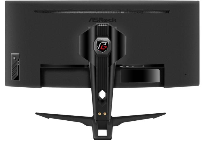 34’’ Asrock PG34WQ15R2B (VA LED zakrzywiony, 3440x1440, 550, 1ms, 165Hz) (DP, 2xHDMI, Audio) głośniki, czarny