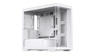 Jonsbo D300 White Midi-Tower Tempered Glass (biały) (2xUSB 3.2 Gen1, 1xUSB-C 3.2 Gen1, 1xAudio) (2x2.5, 1x3.5)