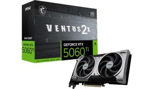GeForce RTX5060Ti MSI 16GB GDDR7 Ventus 2X OC Plus [V535-005R] (1xHDMI 2.1b, 3xDP 2.1b) (128-bit, PCIe 5.0)