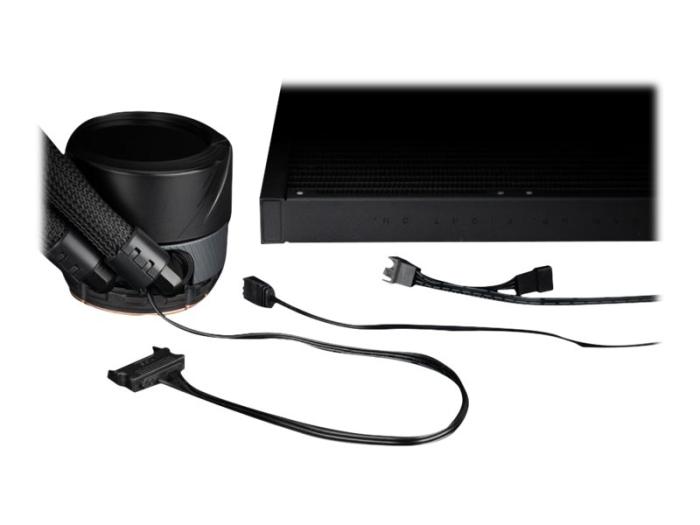 Gigabyte AORUS WATERFORCE X 240 All-in-one Liquid Cooler with Circular LCD Display RGB Fusion 2.0 Triple 120mm ARGB