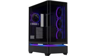 Asus PRIME AP304 TG Black (czarny) (4x120mm) (USB 3.2 Gen1, USB-C 3.2 Gen2, 1xJack) [90DC0110-B19000]