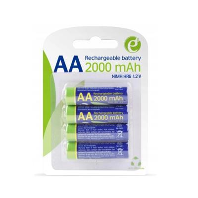 Bateria Gembird AA LR6 Alkaliczna (4 szt.) [EG-BA-AA4-01]