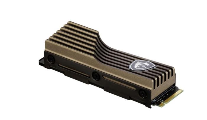 MSI Spatium M480 Pro Heatsink 2TB SSD M.2 2280 PCIe Gen4x4 NVMe (7400/7000 MB/s) [S78-440Q620-P83]