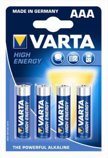 Bateria Varta High Energy LR03 AAA (4 szt.) [4903121414]