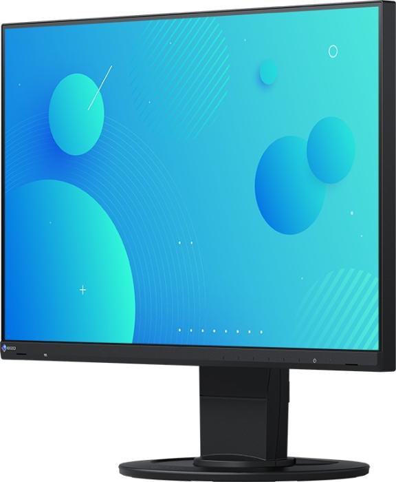 23’’ Eizo FlexScan EV2360-BK (IPS LED, 1920x1200, 250, 5ms, 60Hz) (VGA, HDMI 1.4, DP) głośniki, czarny
