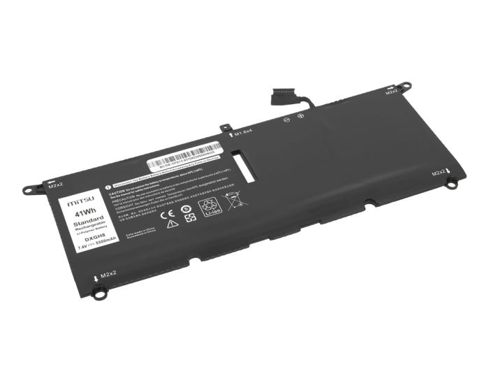 Mitsu bateria Dell XPS 13 9370 9380, Latitude 13 3301 7.4V/7.6V, 5500mAh (41Wh) 4 ogniwa [BC/DE-XPS13-9370]