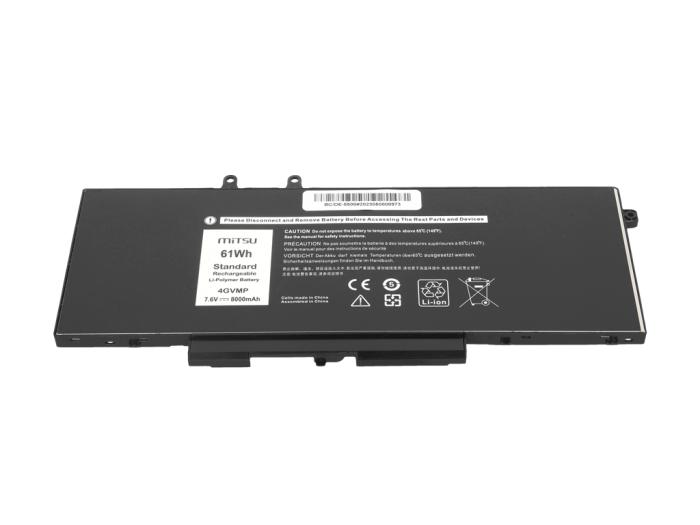 Mitsu bateria Dell Latitude 5400 5500 5510 7.4V/7.6V, 8000mAh (61Wh) 4 ogniwa [BC/DE-5500]