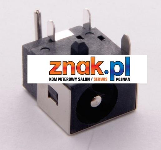 Gniazdo GNL38 do wtyczki 5.5x1.7mm do notebooków Acer Aspire 3100, 290e, 2350, 420, 3690, 5100, 9500, 3690, 5070, 5100, 5610Z, 7730 / Travelmate2400, 3100, 3690, 4230, 4200, 4230, 262WLMi, 4720Z