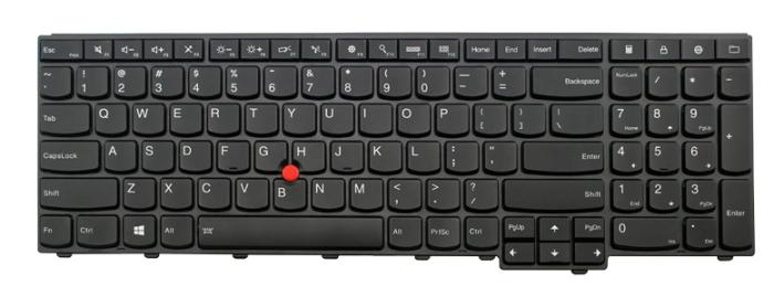 Klawiatura do notebooka Lenovo Thinkpad E540, E545, E531, L540, T540, T540p, T550, T550p, T560, W540, W550s podświetlana czarna [KL-913]