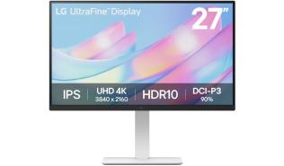 (27) LG 27US550-W (IPS LED, 3840x2160, 400, 5ms, HDR10, 60Hz) (2xHDMI, 1xDP 1.4) biały