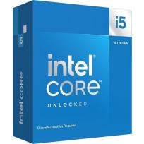 Intel Core i5-14600KF 3.5/5.3 GHz BOX (14 rdzeni / 20 wątków) (LGA1700, 64bit, 125/181W) [BX8071514600KF]