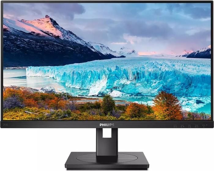 24’’ Philips 243S1/00 (IPS WLED, 1920x1080, 250, 4ms, 107% sRGB, 75Hz) (HDMI 1.4, DP 1.2, USB-C/DP, RJ-45, 4xUSB 3.1) pivot, głośniki, czarny
