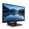 24’’ Philips 242B9T/00 (IPS W-dotykowa, 1920x1080, 250, 5ms, IPS65, 60Hz) (VGA, DVI, HDMI, DP, 2USB 3.1 QC) (VESA) głośniki, czarny