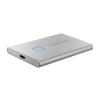 Samsung Portable T7 Touch 2TB SSD USB-C (1050/1000MB/s) (srebrny) (szyfrowanie 256-bit na hasło lub odcisk palca) [MU-PC2T0S/WW]