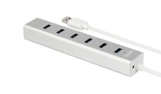 Unitek Y-3090 USB 3.0 Hub 7 portów z zasilaczem