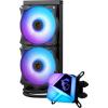 MSI MAG CoreLiquid C280 CPU Cooler (2x140 mm, 4-pin PWM + 3-pin ARGB,ARGB) (wodne)