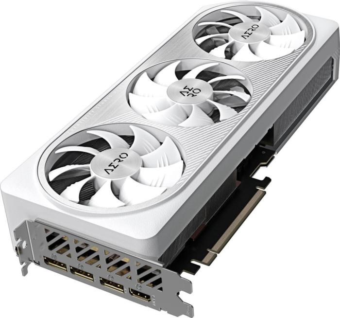 GeForce PCI-E RTX4070 Gigabyte 12GB GDDR6X Aero OC V2 [GV-N407TAERO OCV2-12GD] (1xHDMI 2.1a, 3xDP 1.4a) (192-bit, PCI-E 4.0)