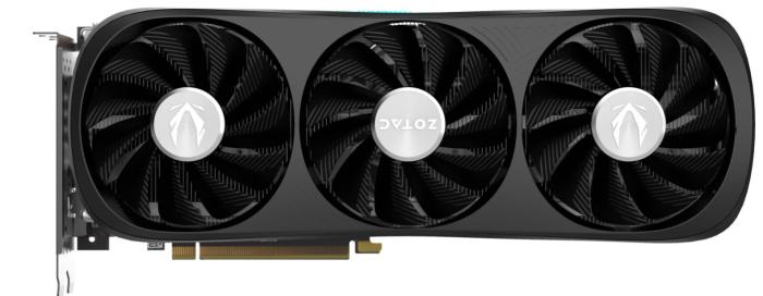 GeForce PCI-E RTX4070 Super Zotac 12GB GDDR6X Trinity Black [ZT-D40720D-10P] (1xHDMI 2.1a, 3xDP 1.4a) (192-bit, PCI-E 4.0)