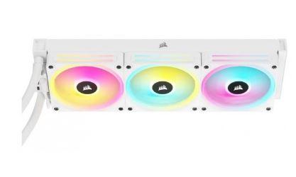 Corsair iCUE LINK H150i RGB AIO White (3x120 mm, RGB) [CW-9061006-WW]