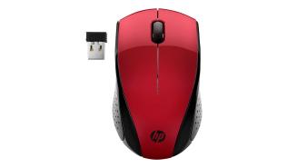 HP 220 Wireless Red 1600dpi (optyczna, 1, 3) (czerwony) [7KX10AAABB]