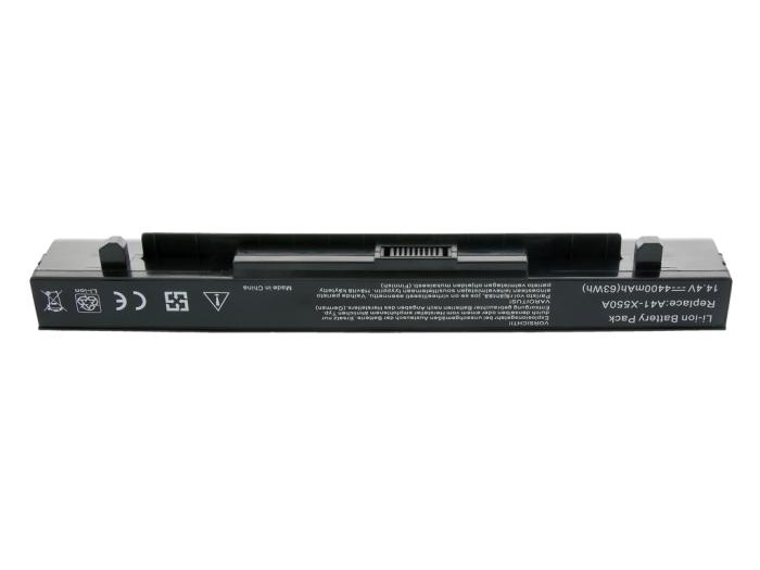 Movano bateria Asus X550, A450, F450, K550 14.4, 14.8V, 4400mAh [BT/AS-X550H]