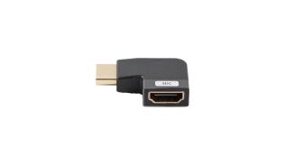 Lanberg adapter kątowy lewo HDMI (F) / HDMI (M) 8K@60Hz 4K@240Hz (łącznik) [AD-HDMI-09]