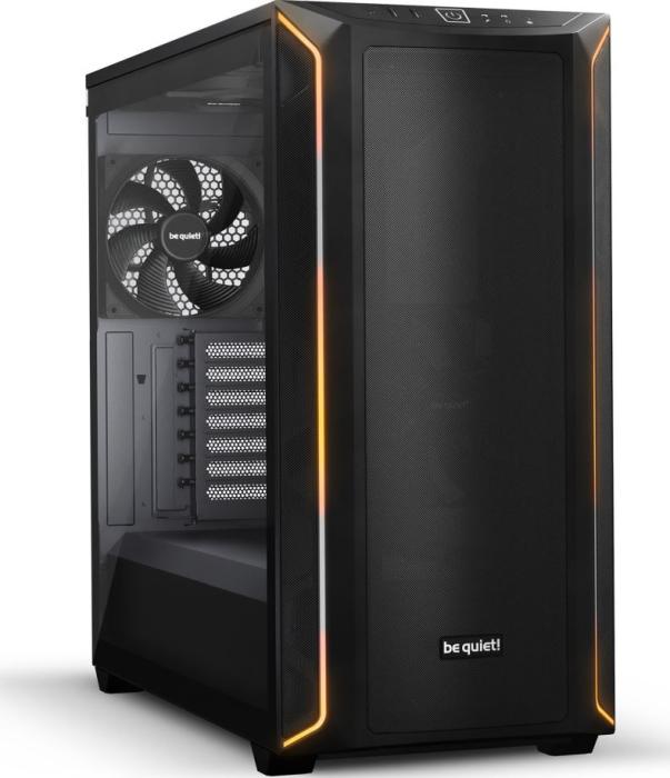 be quiet! Shadow Base 800 DX Black (szkło hartowane) (2xUSB 3.2 Gen1, USB-C 3.2 Gen2) (4x2.5, 2x3.5) [BGW61]