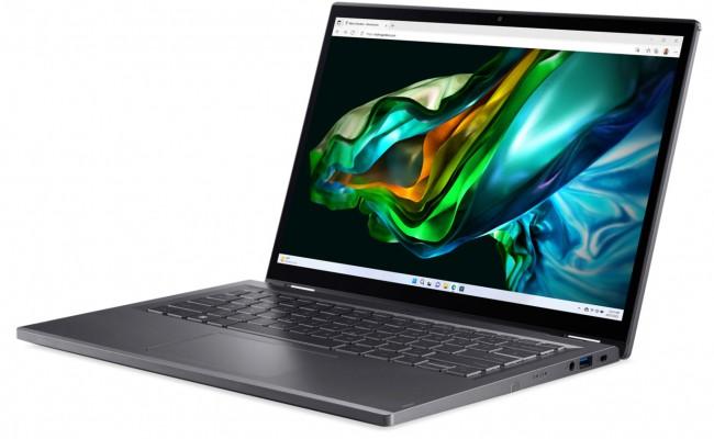 Acer Aspire 5 Spin 2w1 A5SP14-51MTN-55UH [NX.KHKEP.004] 10-Core i5-1335U/14 1920x1200 błyszcząca, dotykowa IPS/32GB/512GB/Iris Xe/pk/1.61kg/Win11Home/rysik (szary)
