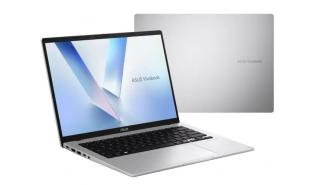 Asus Vivobook 14 [X1407QA-LY043W] 8-Core Qualcomm Snapdragon X X1-26-100 /14 1920x1200 matowa IPS / 16GB / 512GB / Qualcomm Adreno / 1.49kg / Win11Home (srebrny)
