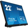 22’’ Iiyama T2251MSC-B1 (IPS dotykowy, 1920x1080, 250, 5 000 000:1, 7ms, 60Hz) (VGA, HDMI, DP, USB 2.0) (VESA) głośniki, czarny